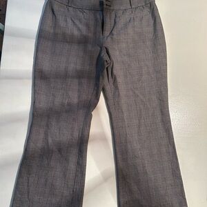 Gray Plaid Trousers